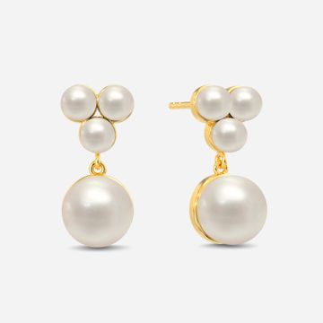 Pearl Saga Gemstone Earrings