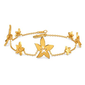Golden Starflower Gold Bracelets