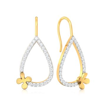 Clever Clover Diamond Earrings