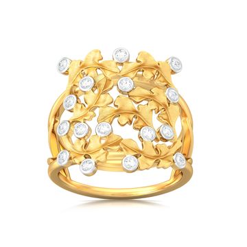 Spring Oak Diamond Rings