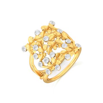 Spring Oak Diamond Rings