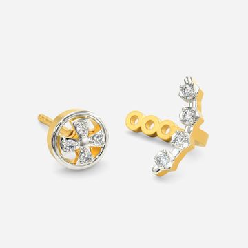 Braided Dreams Diamond Earrings