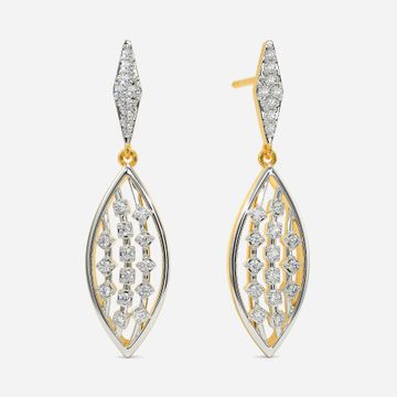 Sassy Stitches Diamond Earrings