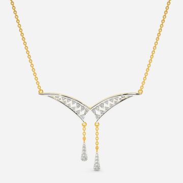 Sassy Stitches Diamond Necklaces