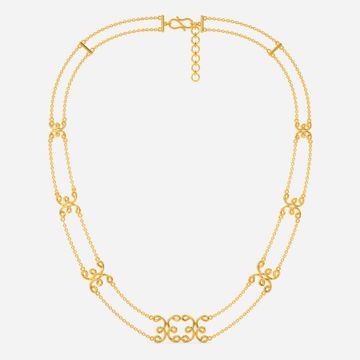 Beloved Braids Gold Necklaces