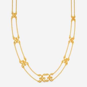 Beloved Braids Gold Necklaces