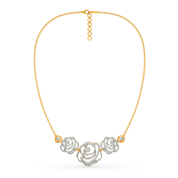 Power Petal Diamond Necklaces