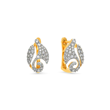 Secret of Roses Diamond Earrings