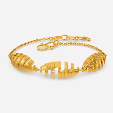Blurred Lines Gold Bracelets