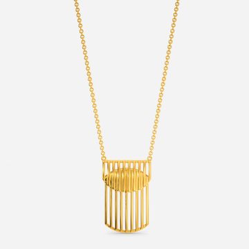 Blurred Lines Gold Necklaces