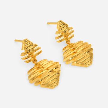 Dream Illusion Gold Earrings