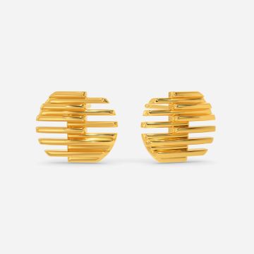 Infinite Cord Gold Earrings