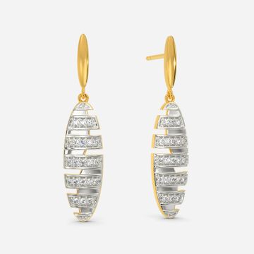 In The Ovoid Diamond Earrings