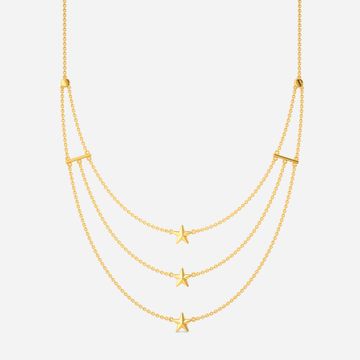 Cool Cosmo Gold Necklaces