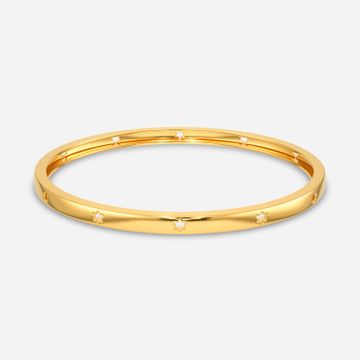 Shooting Star Gold Bangles