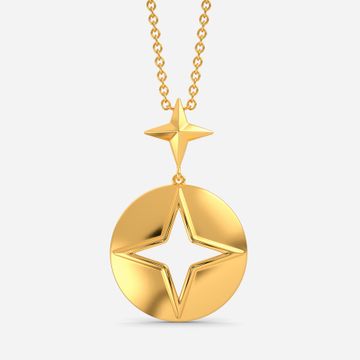 Starship Sojourn Gold Pendants