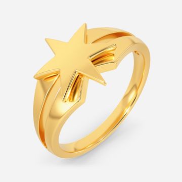 Martian Star Gold Rings