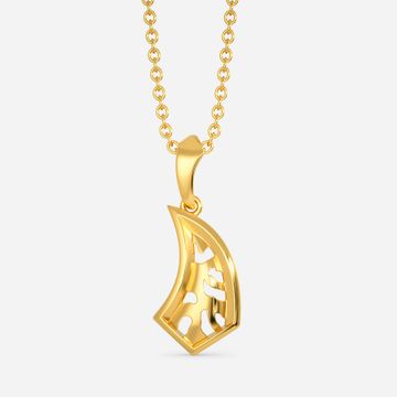 Jungle Soiree Gold Pendants