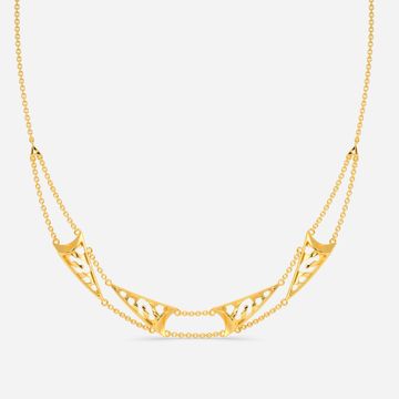 Fierce Spots Gold Necklaces