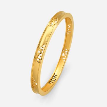 Jungle Cat Gold Bangles