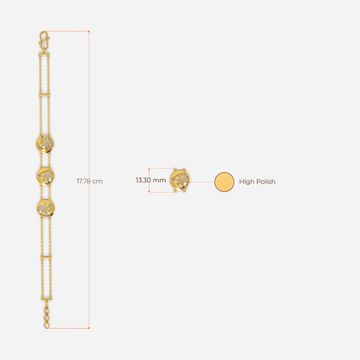 Feline Fever Gold Bracelets