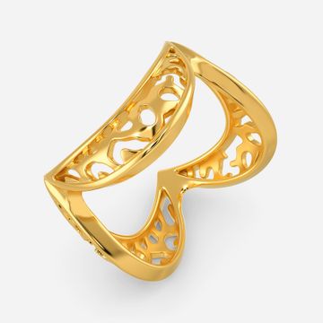 Clawed Chic Gold Rings
