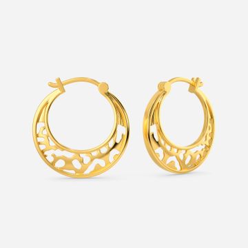 Clawed Chic Gold Earrings