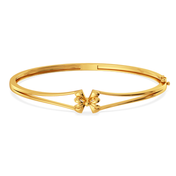 Lavish Knots Gold Bangles