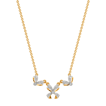 Dramatic Bows Diamond Necklaces
