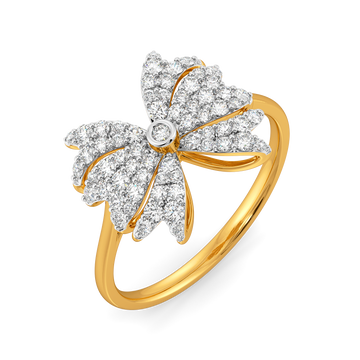 Delicate Drama Diamond Rings