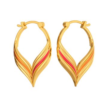 Rhythm Riot Gold Earrings