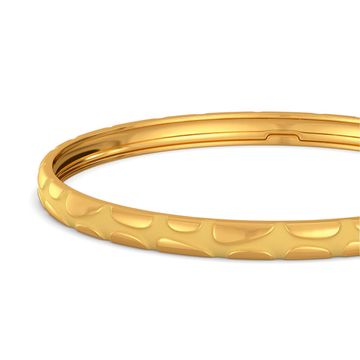 Curl Unfurl II Gold Bangles