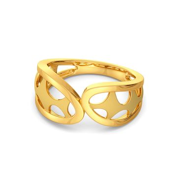 Dance of Dazzle Gold Rings