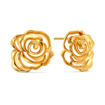 Rose Riots Gold Earrings