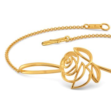 Rose Blossoms Gold Bracelets