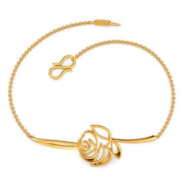 Rose Blossoms Gold Bracelets