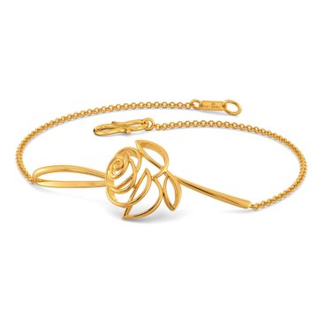 Rose Blossoms Gold Bracelets
