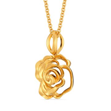 Rose Fatale Gold Pendants