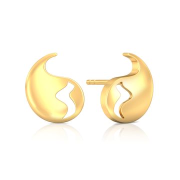 Boteh Beauty Gold Earrings