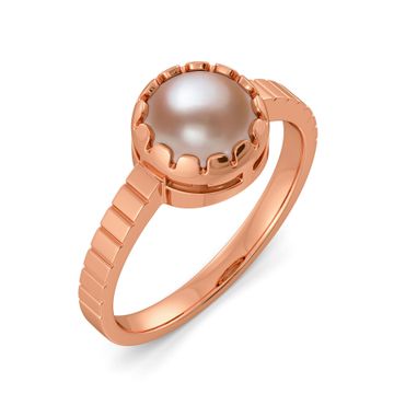Play in Beige Gemstone Rings