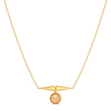 Peach Pop Gemstone Necklace