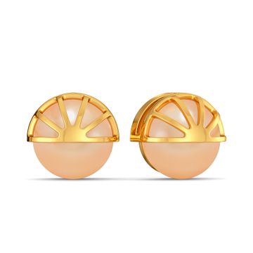 Peach On Point Gemstone Earrings