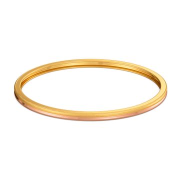 Fastened Up Gold Bangles