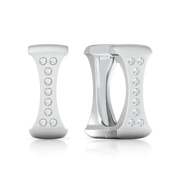 I-Beam Diamond Earrings
