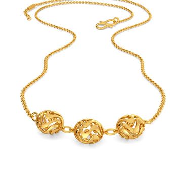 Tripple Tides Gold Necklaces