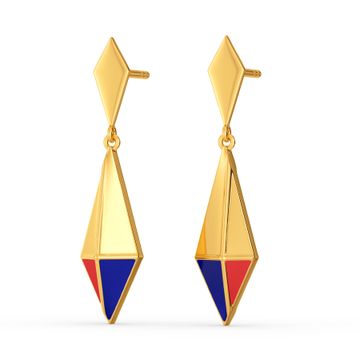 Preppy Revived Gold Earrings