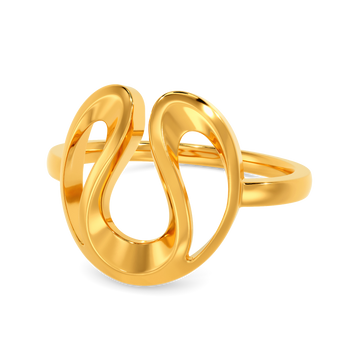 Supersize Your Style Gold Rings