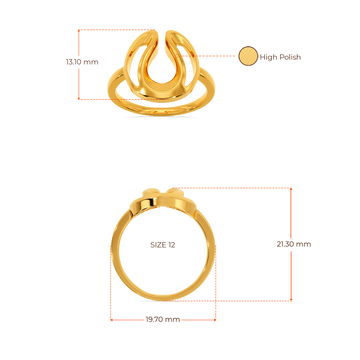 Supersize Your Style Gold Rings