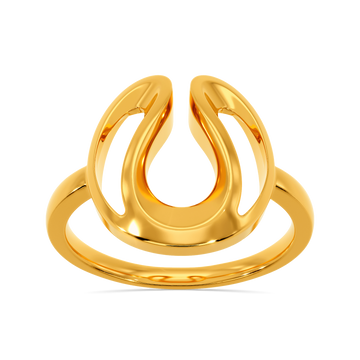 Supersize Your Style Gold Rings