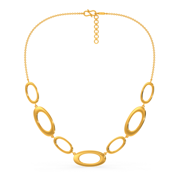 Voluminous Vogue Gold Necklaces